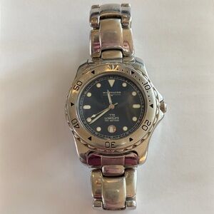 Wittnauer TTC Longlife Men’s Stainless Steel Watch with Blue Dial